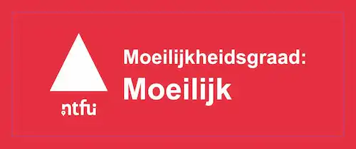 NTFU embleem moeilijkheidsgraad moeilijk.